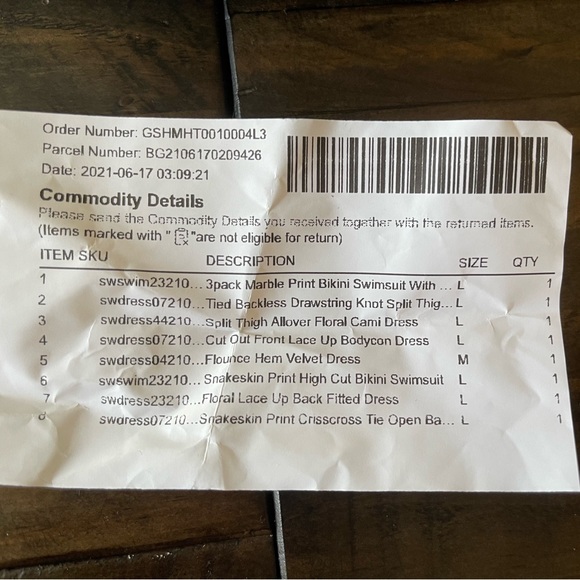 SHEIN Floral Lace Up Back Fitted Dress size Large - Picture 11 of 14